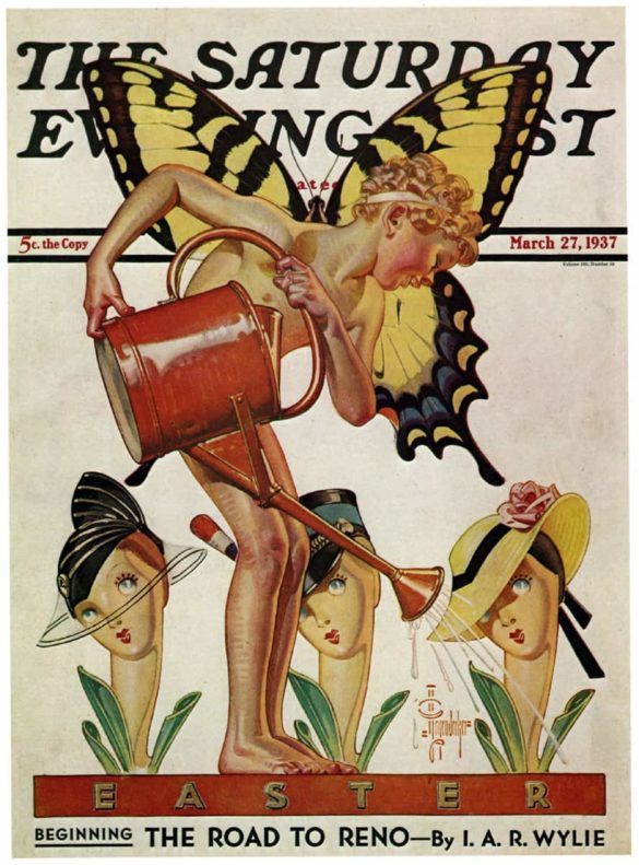 The Saturday Evening Post Retro Magazine Covers by JC Leyendecker