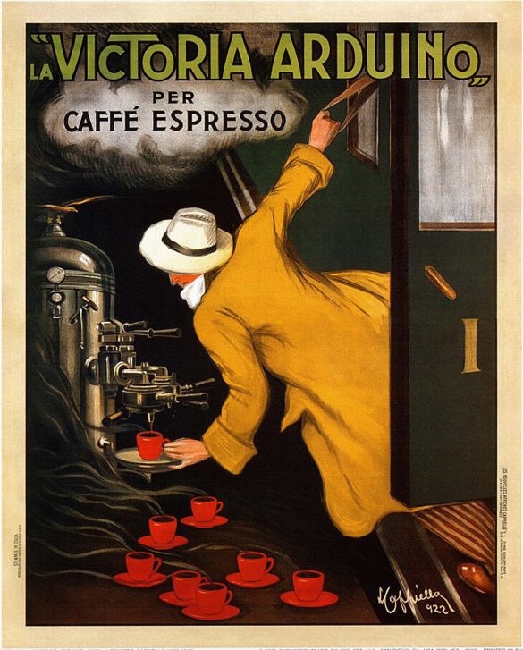 La Victoria Caffe Expresso Leonetto Cappiello Poster