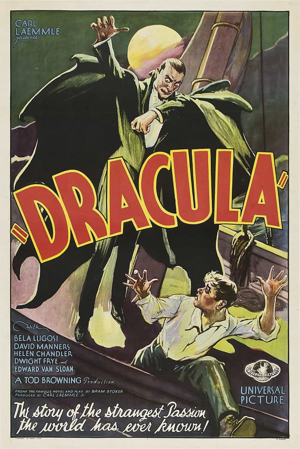 Tod Browning Dracula Movie Poster 1931