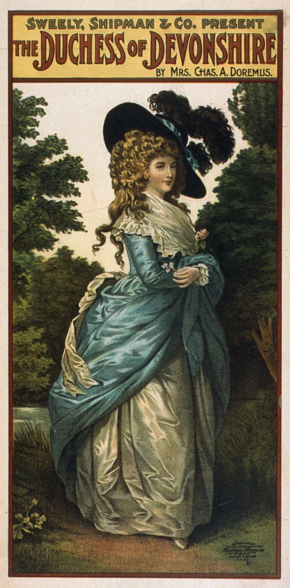 Theater Wall Art The Duchess of Devonshire, 1906