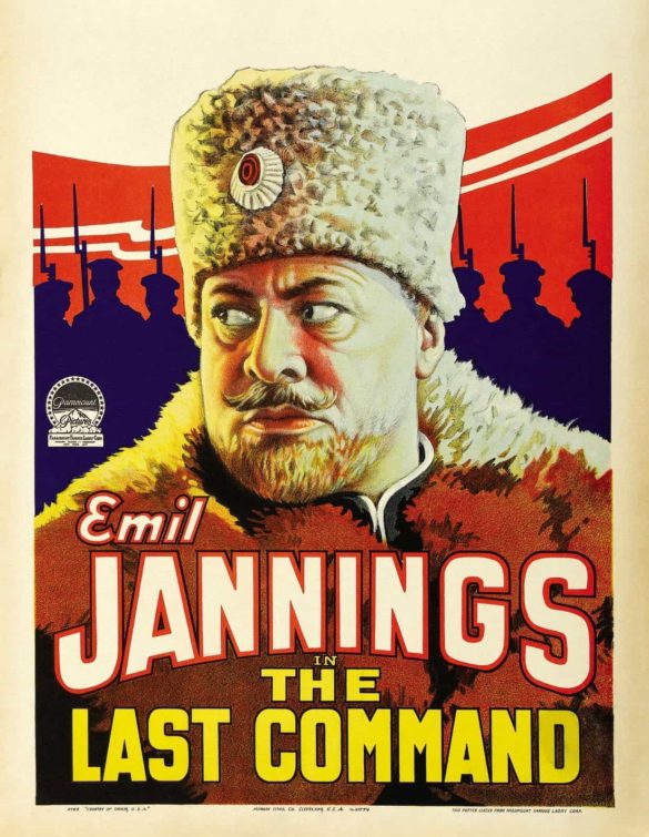 Vintage War Movie Poster The Last Command, 1928
