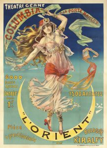 Art Nouveau Poster L ’Orient by Jean de Paleologu, 1899