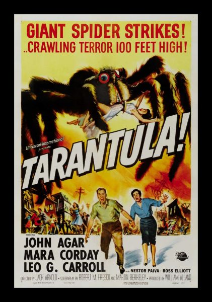 Tarantula Vintage Sci-Fi Spider Movie Poster Rolled Canvas Giclee 24x32 in. 