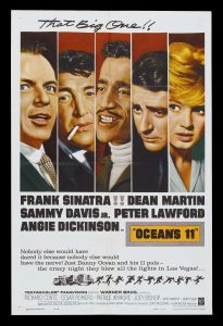 Cult Movie Poster Ocean’s 11