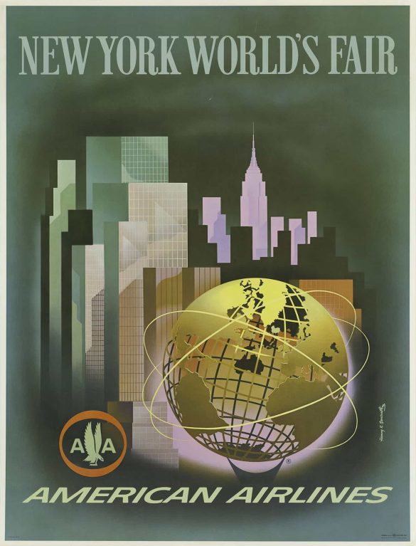 Vintage Poster NYC: New York Worlds Fair 1964