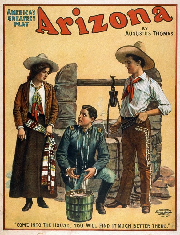 Broadway Play Posters: Arizona by Augustus Thomas, 1907