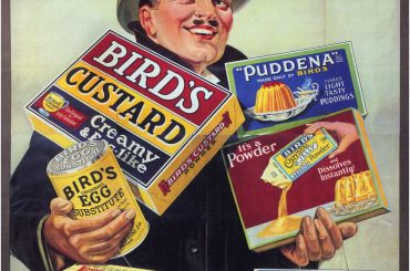 Vintage Food Posters Bird’s Custard by John E. Mellor, 1920