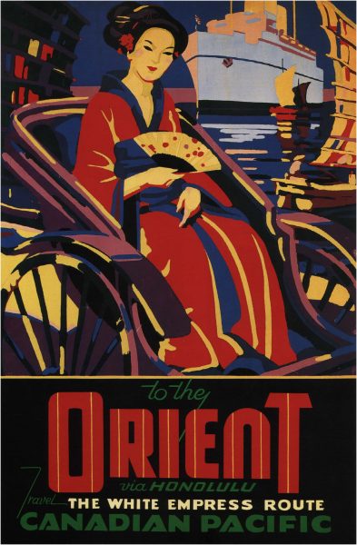 Canadian Pacific The Orient Travel Poster
