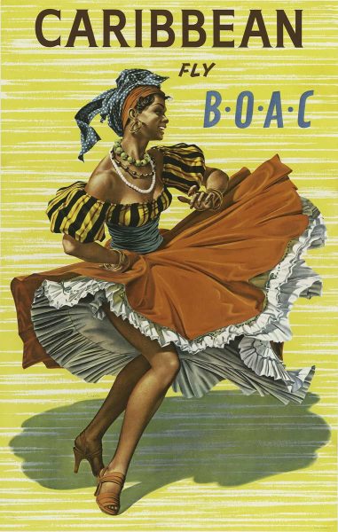 Caribbean Lady Dancing