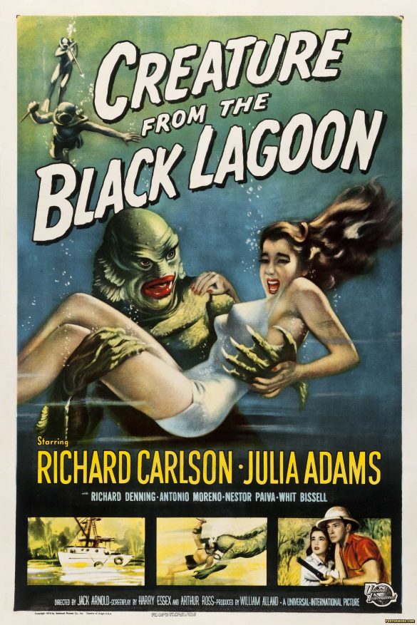 Old Movie Poster: Creature from the Black Lagoon