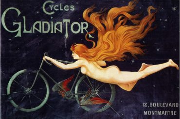 Vintage French Posters: Cycles Gladiator 1895