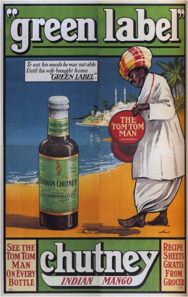 Green Label Indian Mango Chutney 1925
