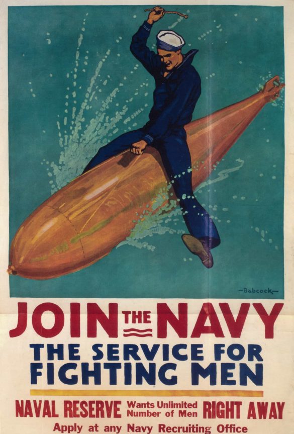 War Posters WW1 Join The Navy