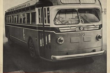 Vintage Bus Poster Motor Coach New England Transportation 1940
