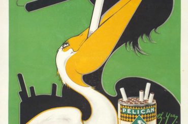 Pelican Cigarettes Cigar Art Poster by Charles Yray