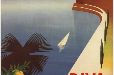Riva Torbole Italian Poster Art 1952