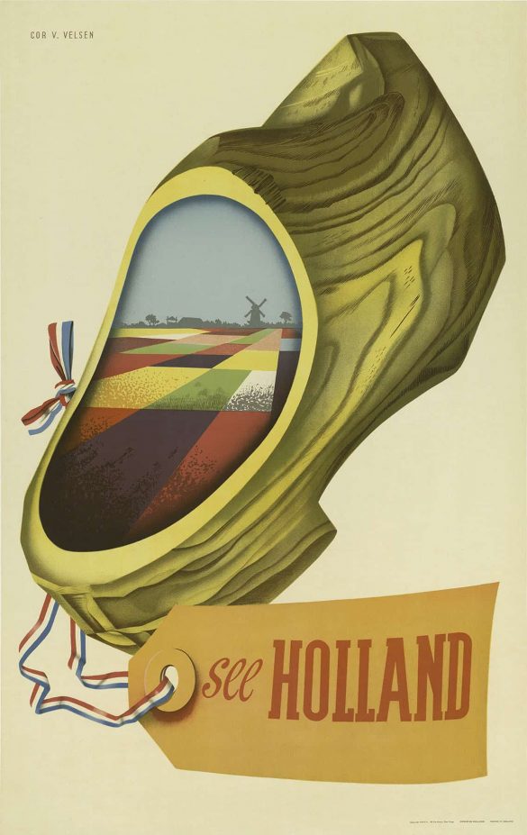 See Holland Vintage Dutch Poster