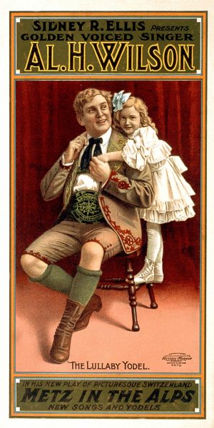 Sidney R. Ellis vintage theatrical poster