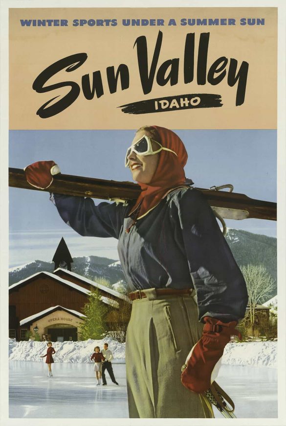 Sun Valley, Idaho Winter Sports Poster