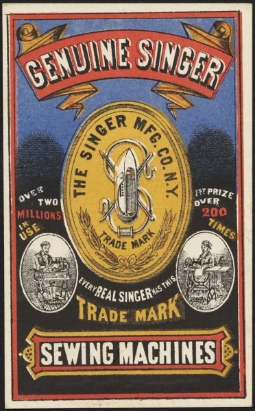 genuine-singer-sewing-machines-vintage-advertising-poster-1885