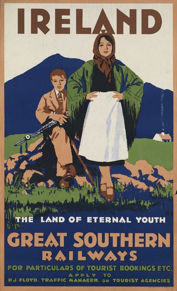 Ireland Great Southern Railway Poster