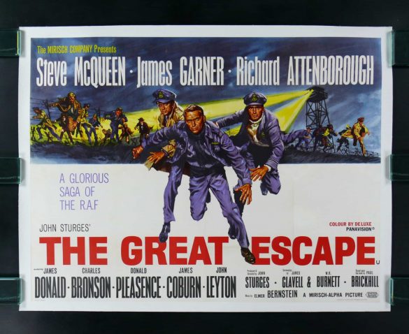 'The Great Escape' Classic Movie Poster