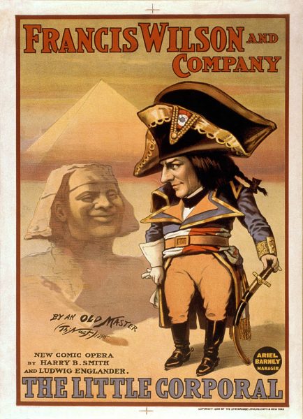 The Little Corporal Comic Vintage Opera Poster 1898