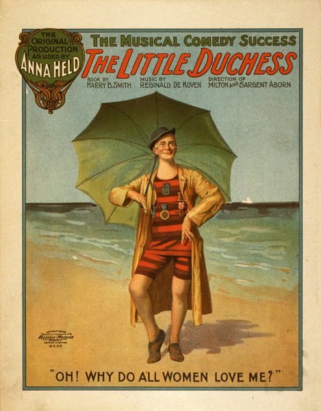 Vintage Broadway Show Poster The Little Duchess, 1906