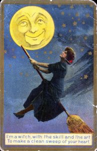 Vintage Halloween Greeting Card