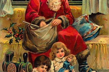 Santa Claus Vintage Christmas Greetings