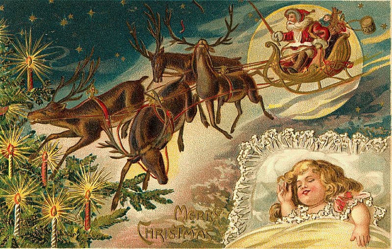 vintage christmas clip art