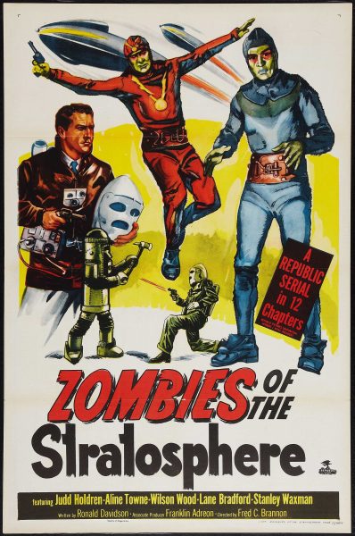 Zombies of the Stratosphere Vintage Movie Poster 1952