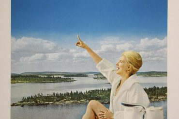 Fly FINNAIR Jet to Friendly Finland Travel Poster