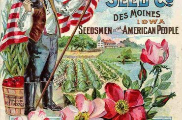 IOWA Seed Co. Des Moines Seedsmen to the American People Vintage Flower Seed Catalog