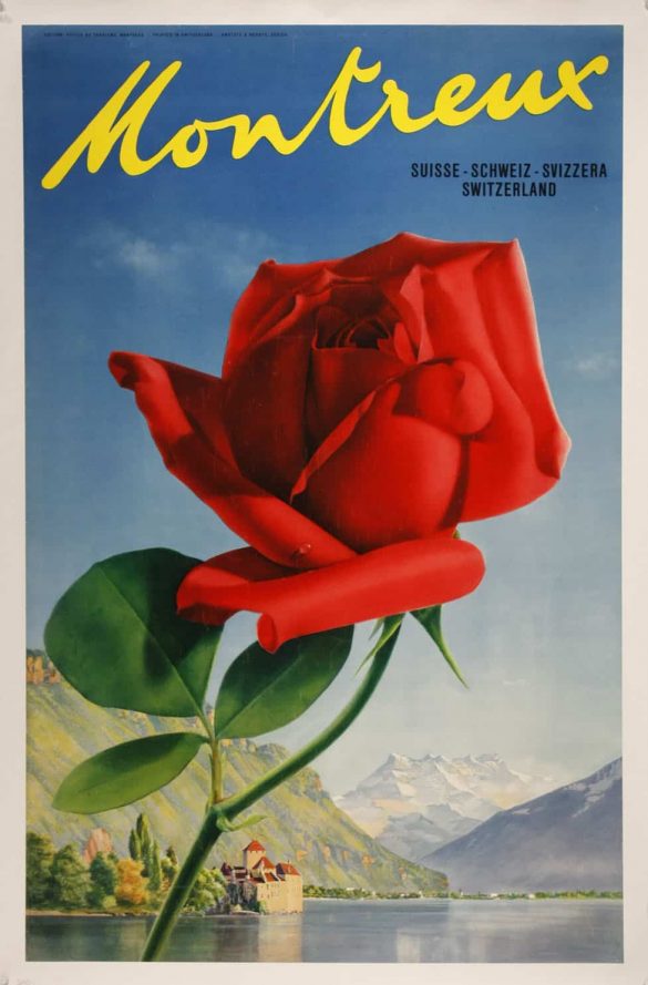Montreux, Switzerland Poster 1938
