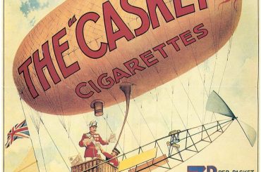 The Casket Cigarettes Air Balloon Vintage Cigarette Ad