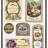 Vintage Perfume Labels