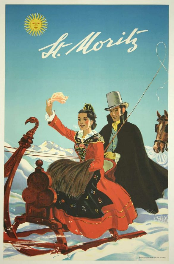 St Moritz Poster Art