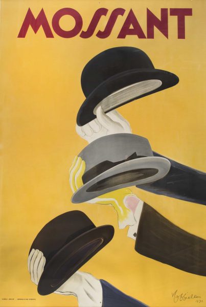 mossant hats by Leonnetto Cappiello