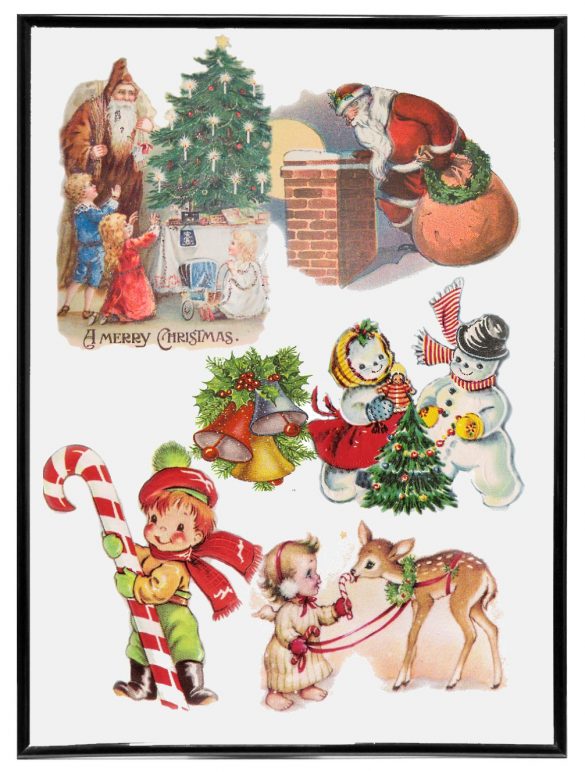 Vintage Christmas Cards Collection Vol.3 - RetroGraphik
