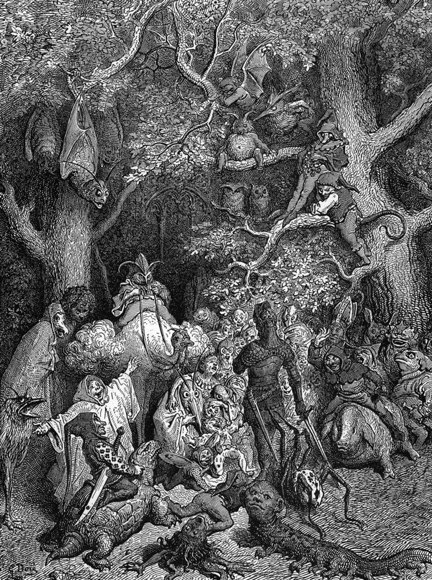 French Artist Gustave Dore Illustrations - RetroGraphik